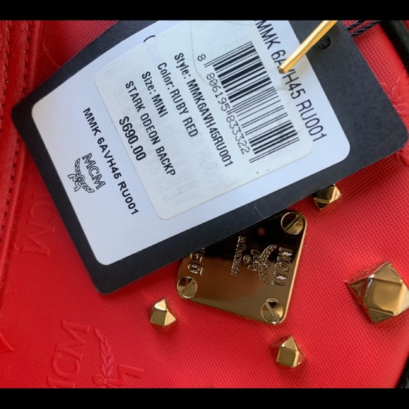 NWT MCM  BACKPACK STARK ODEON - Picture 12 of 15